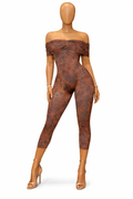Bossy Leopard Romper